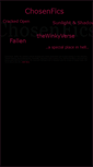 Mobile Screenshot of chosenfics.com